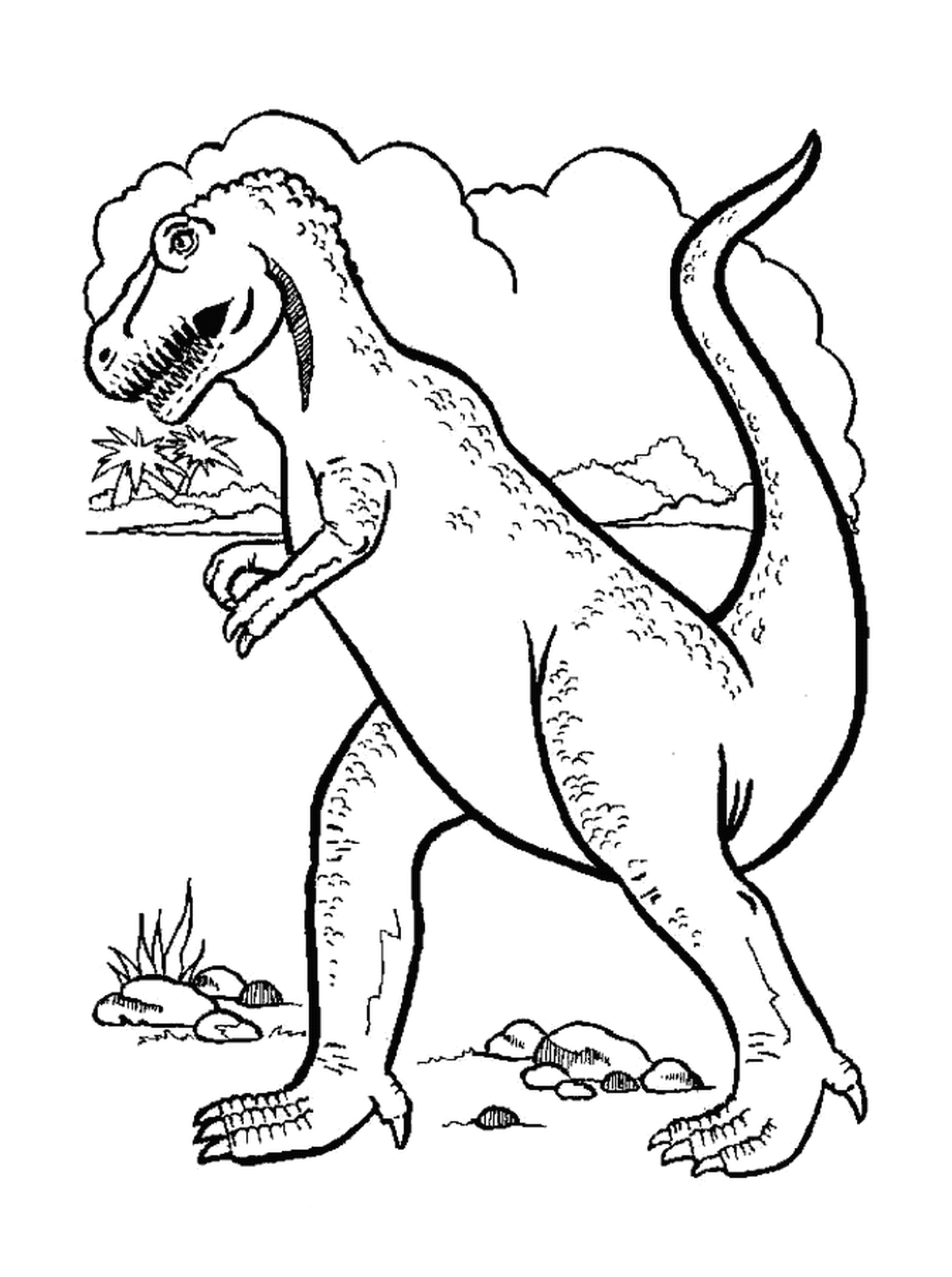  Dinossauro cativante e intrigante 