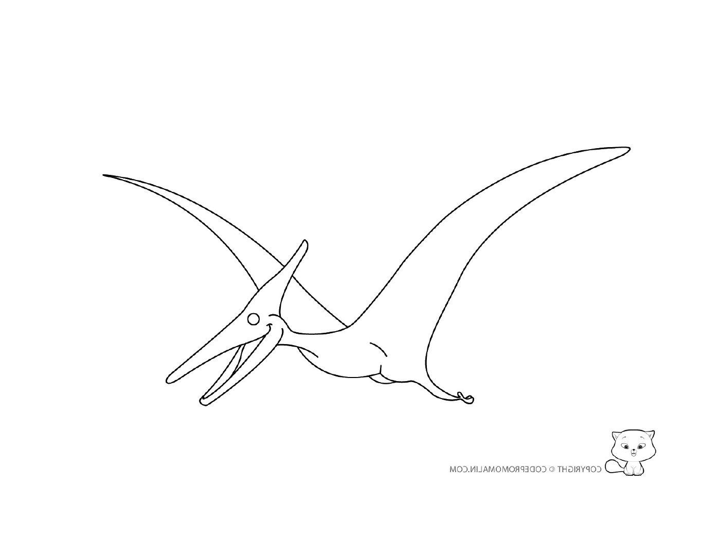  Pterodactylus em voo 