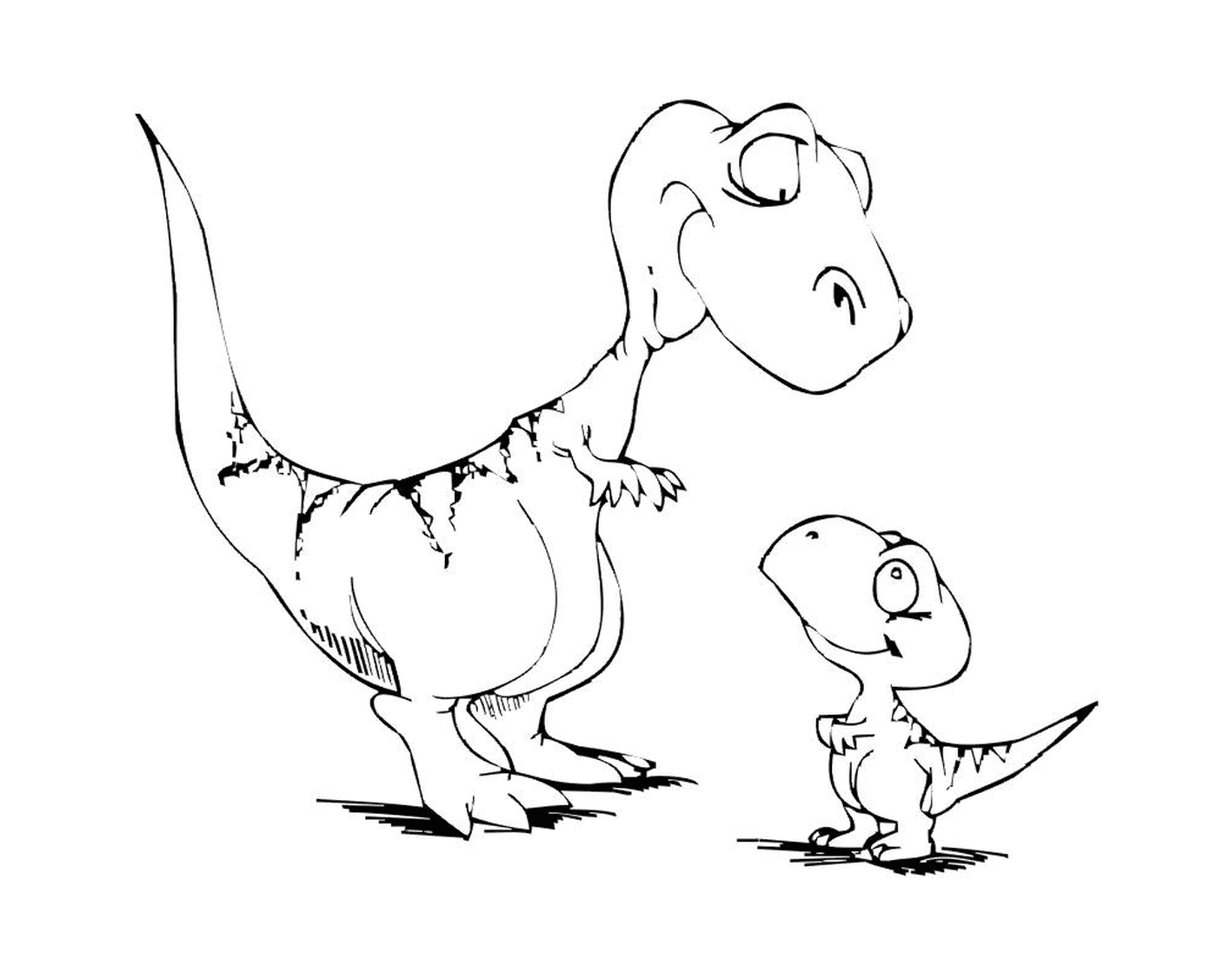  Dois dinossauros 