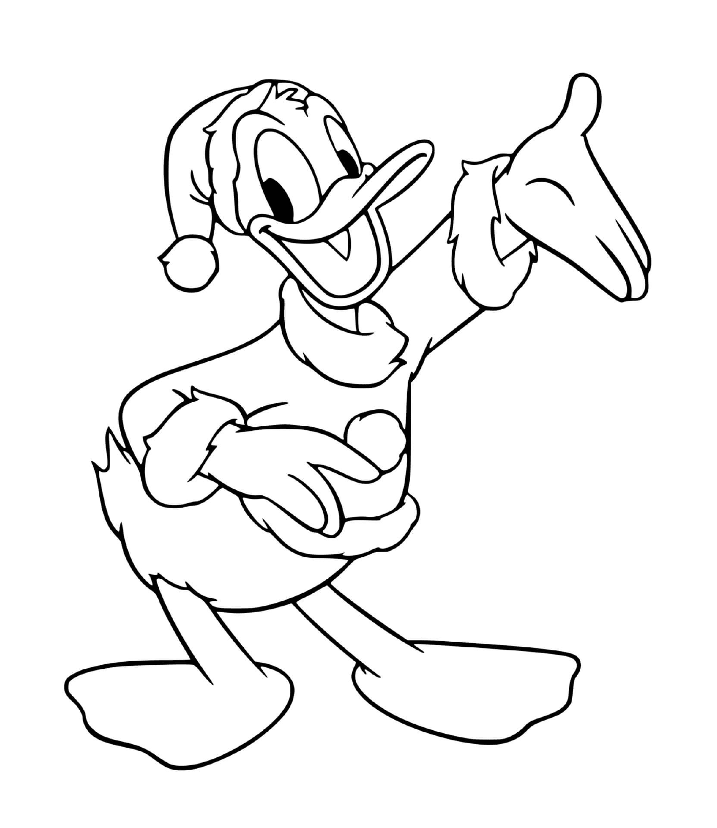  Donald duck in Santa Clauds 圣诞老人中的唐纳德鸭 