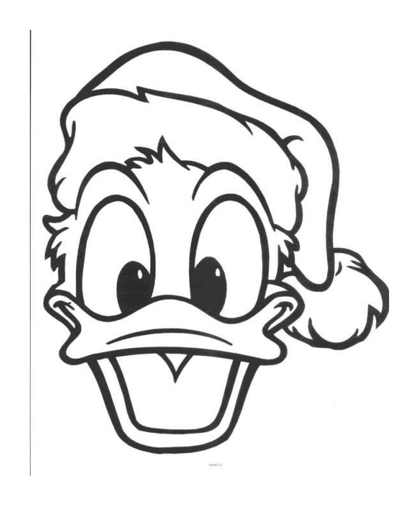  Duck 帽子持有者 圣诞老人 
