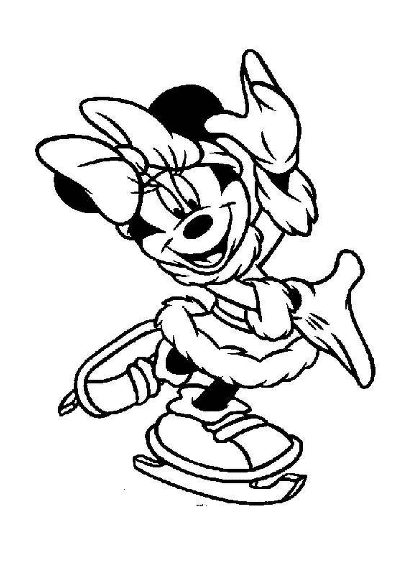  Minnie Mouse sorrindo 