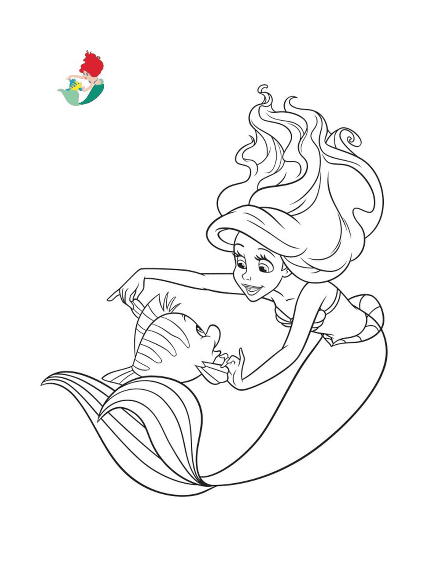  Ariel, a pequena sereia da Disney 