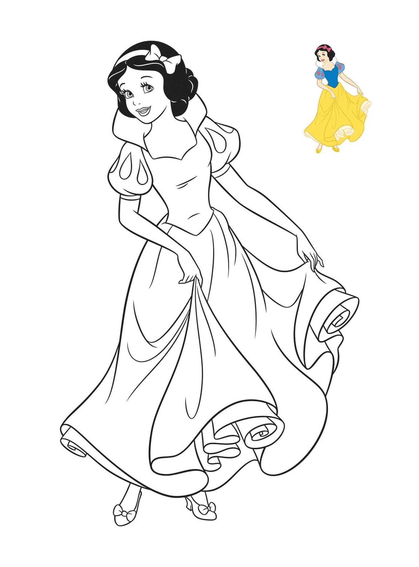  Branca de Neve, uma Princesa Disney 