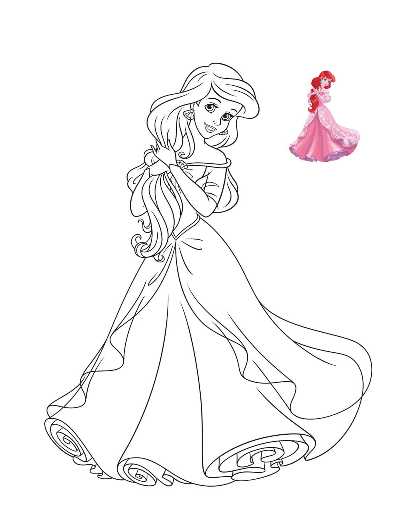  Ariel, uma princesa da Disney 