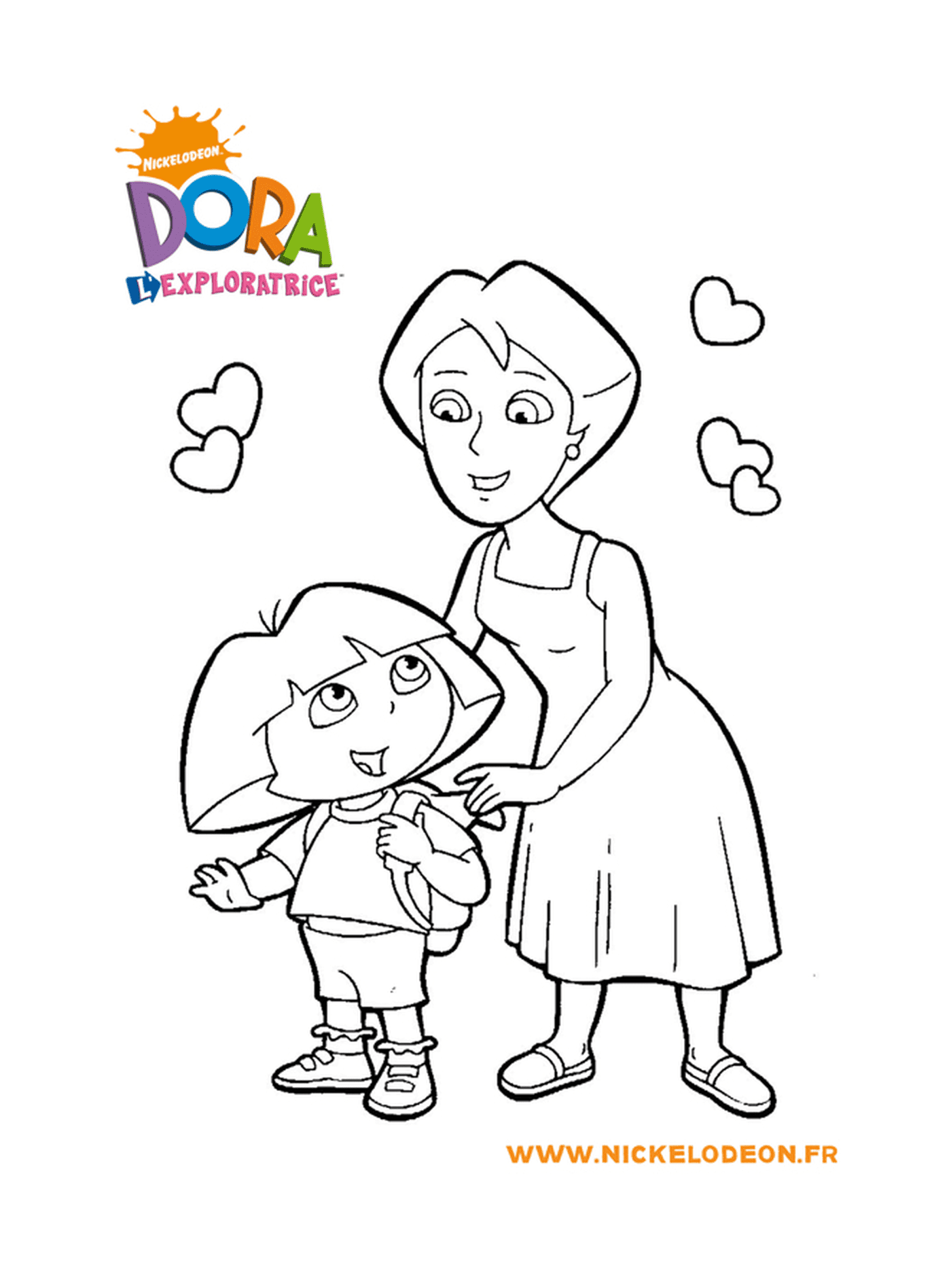  Dora passa um tempo precioso com a mãe 