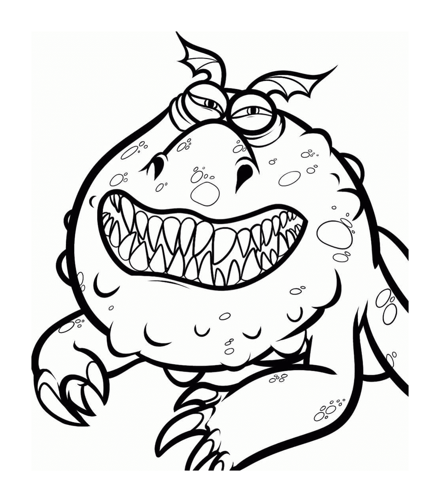  Meatlug, um monstro com um grande sorriso 