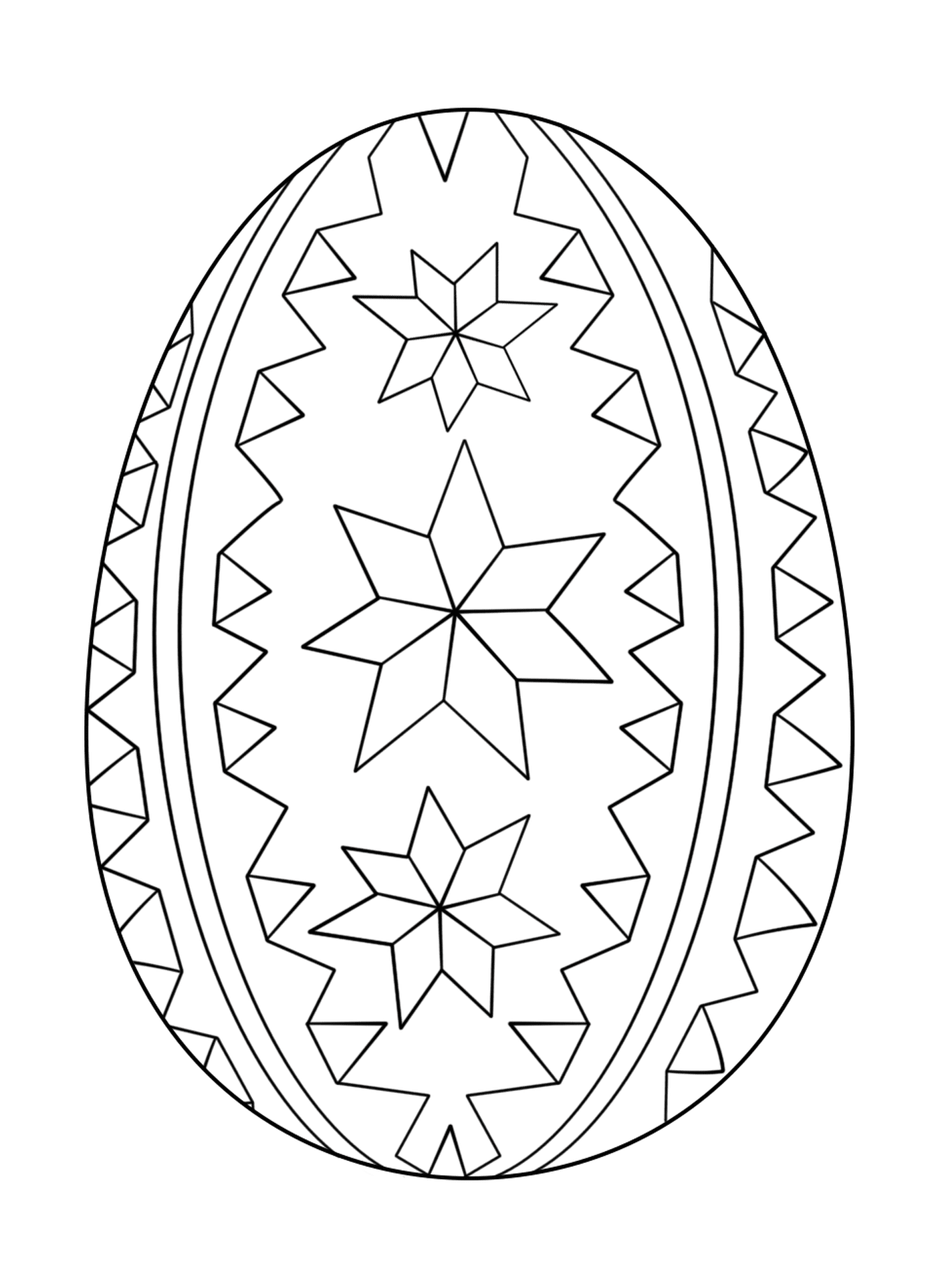  Easter Egg Ornamentado 