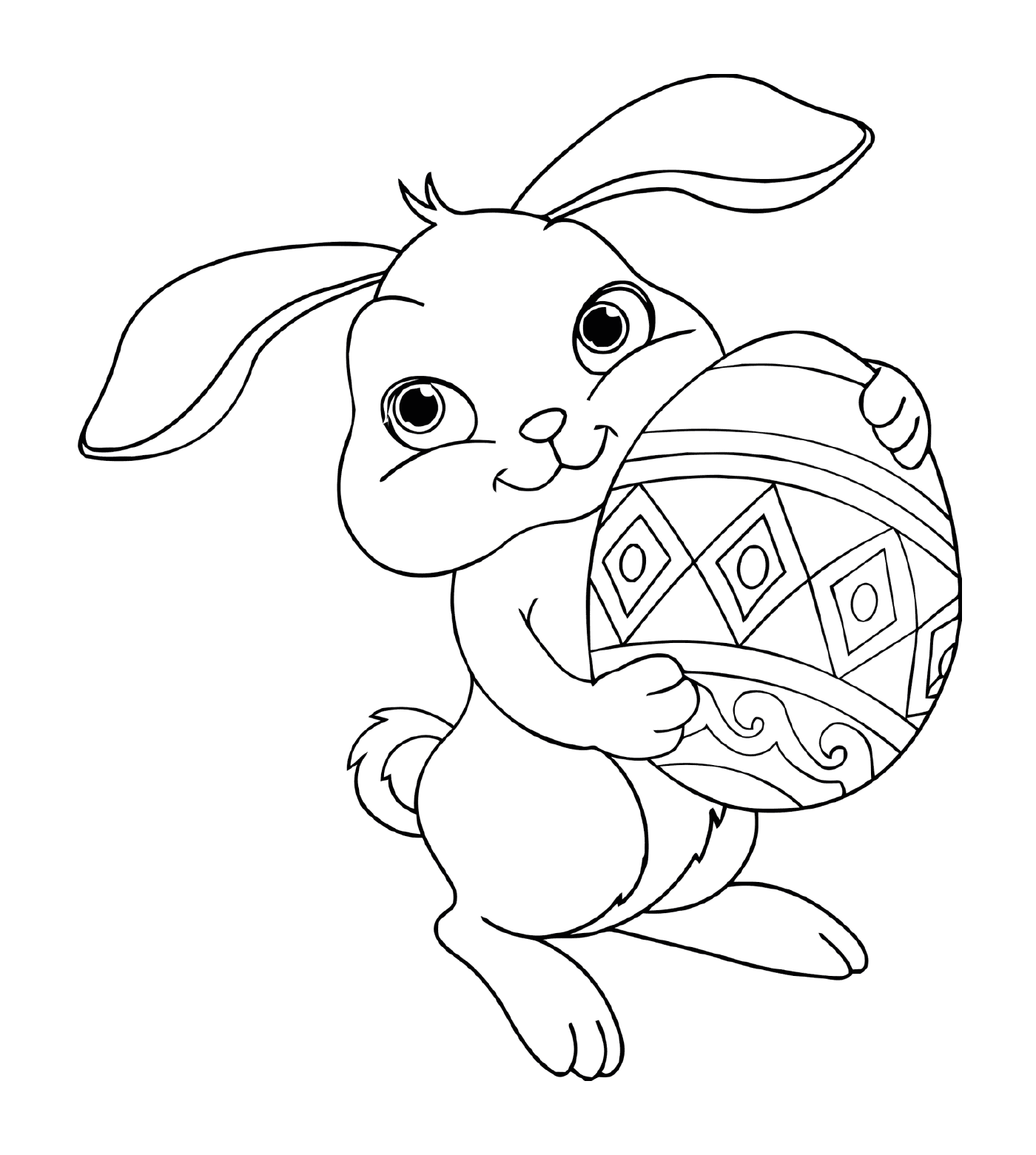  复活节快乐兔子 