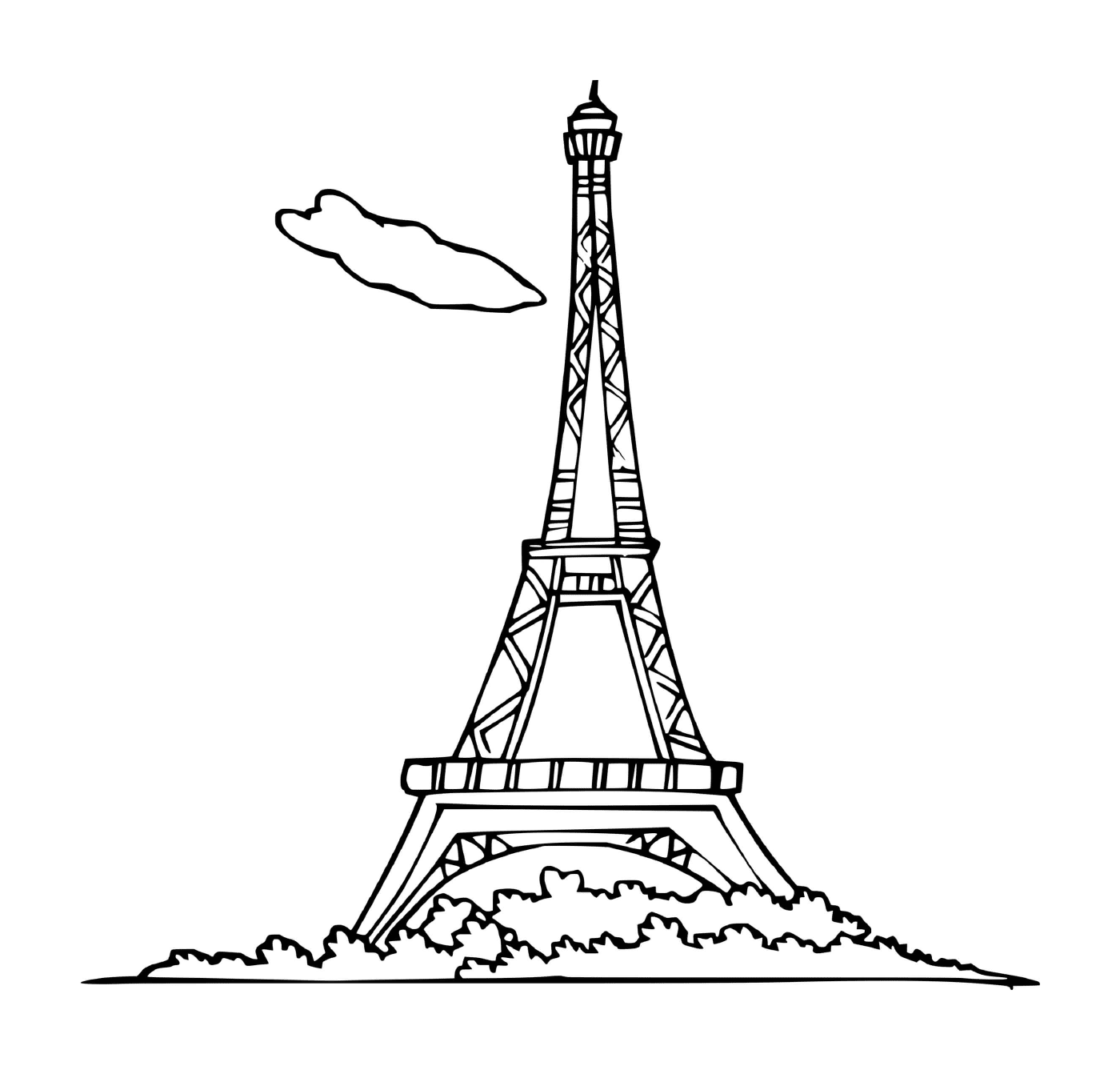  majestosa Torre Eiffel França 