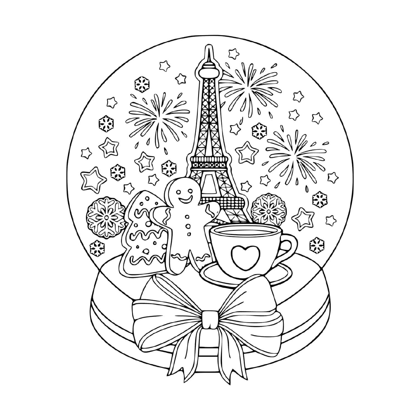  Bola de neve adulta, miniatura Paris 