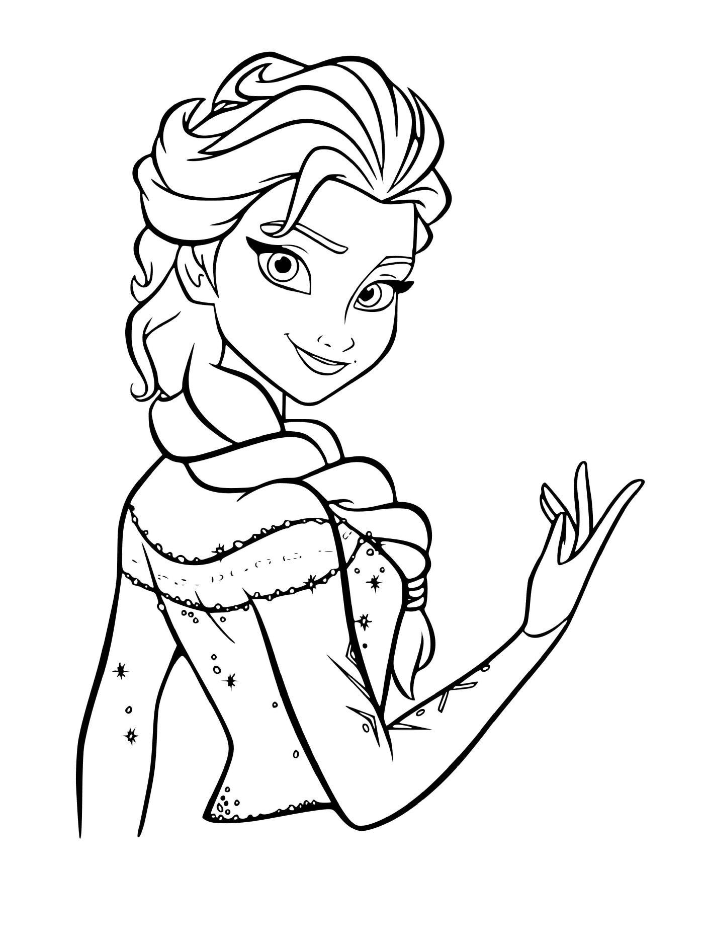 Elsa da Rainha da Neve 