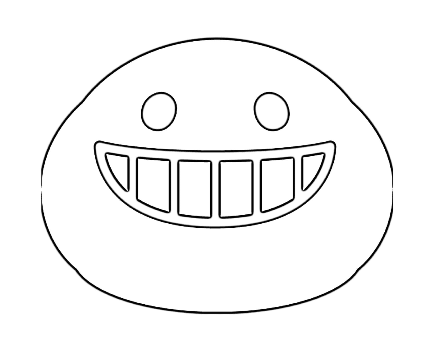  Emoji Google Sorriso com dentes 