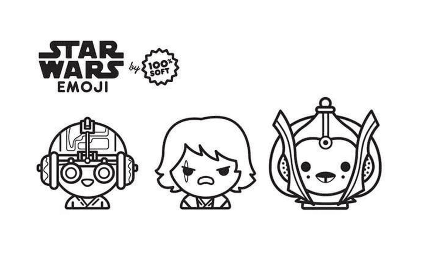  Emoji Star Wars saga, Anakin 
