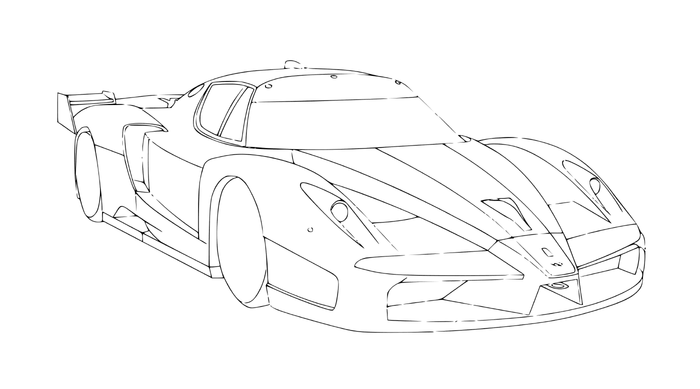  Um Ferrari FXX por Leetghostdriver 