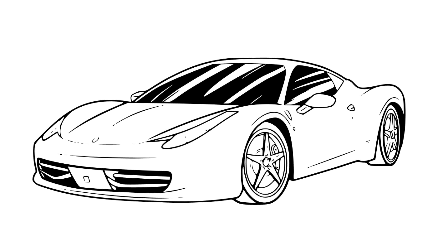  A Ferrari SF90 Spider sporty 