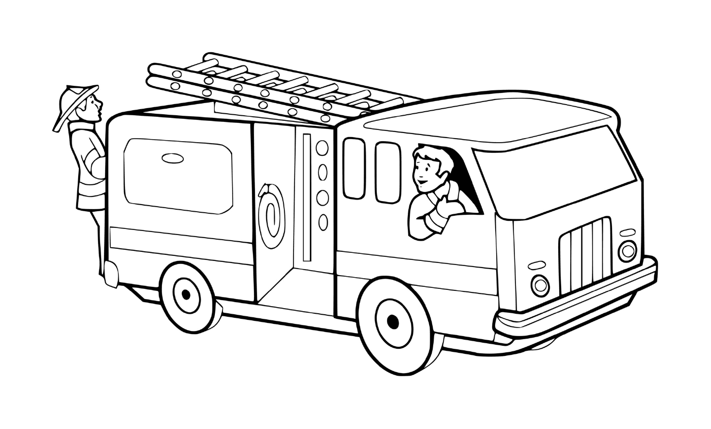  شاحنة الإطفائيات 