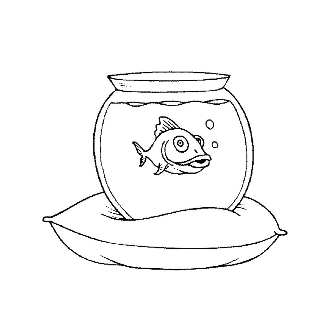  Peixes em um aquário 