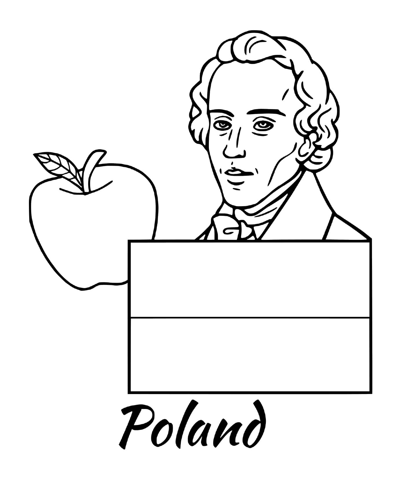  Bandeira da Polônia, Chopin 