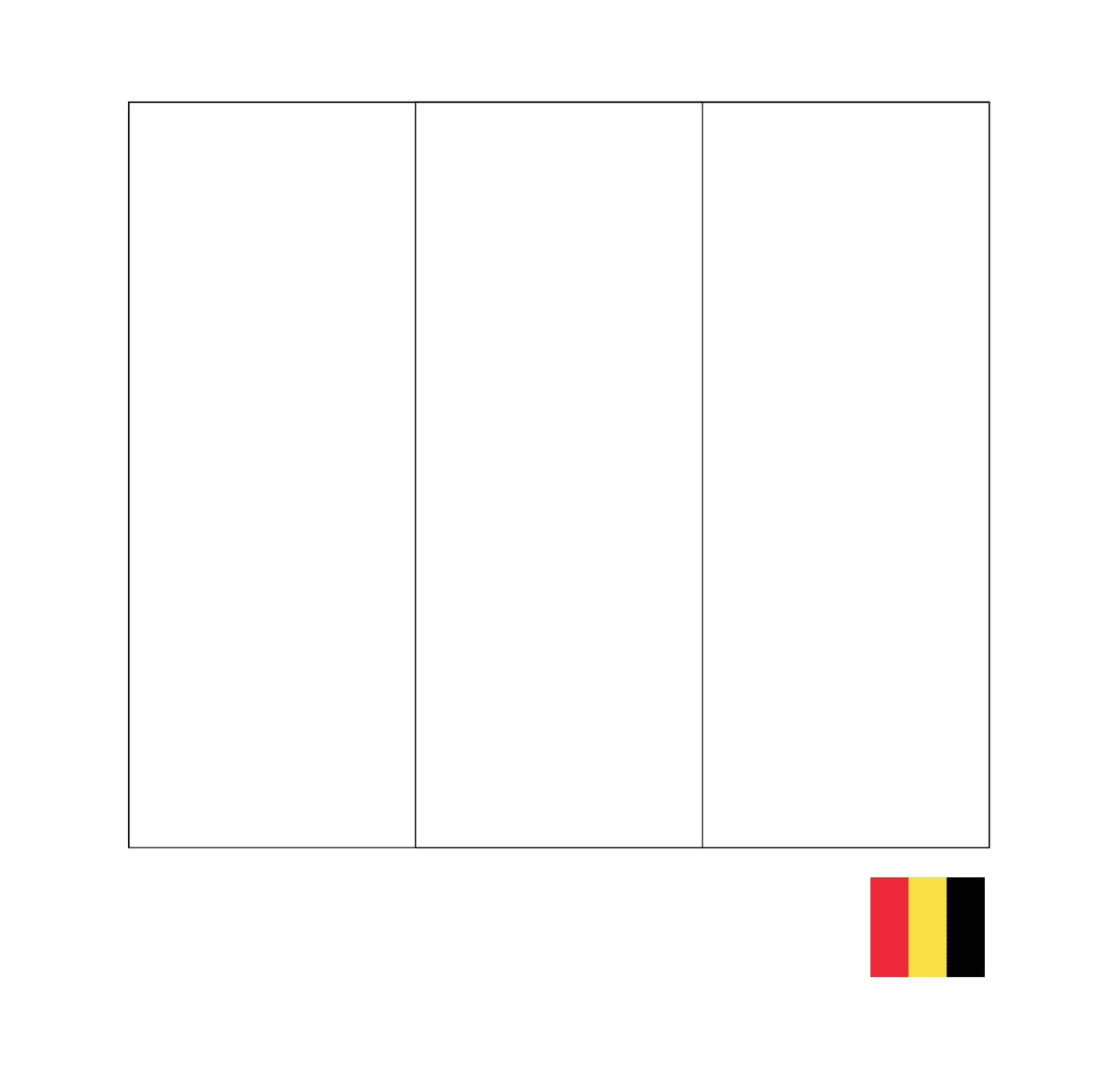  Bandeira da Bélgica 
