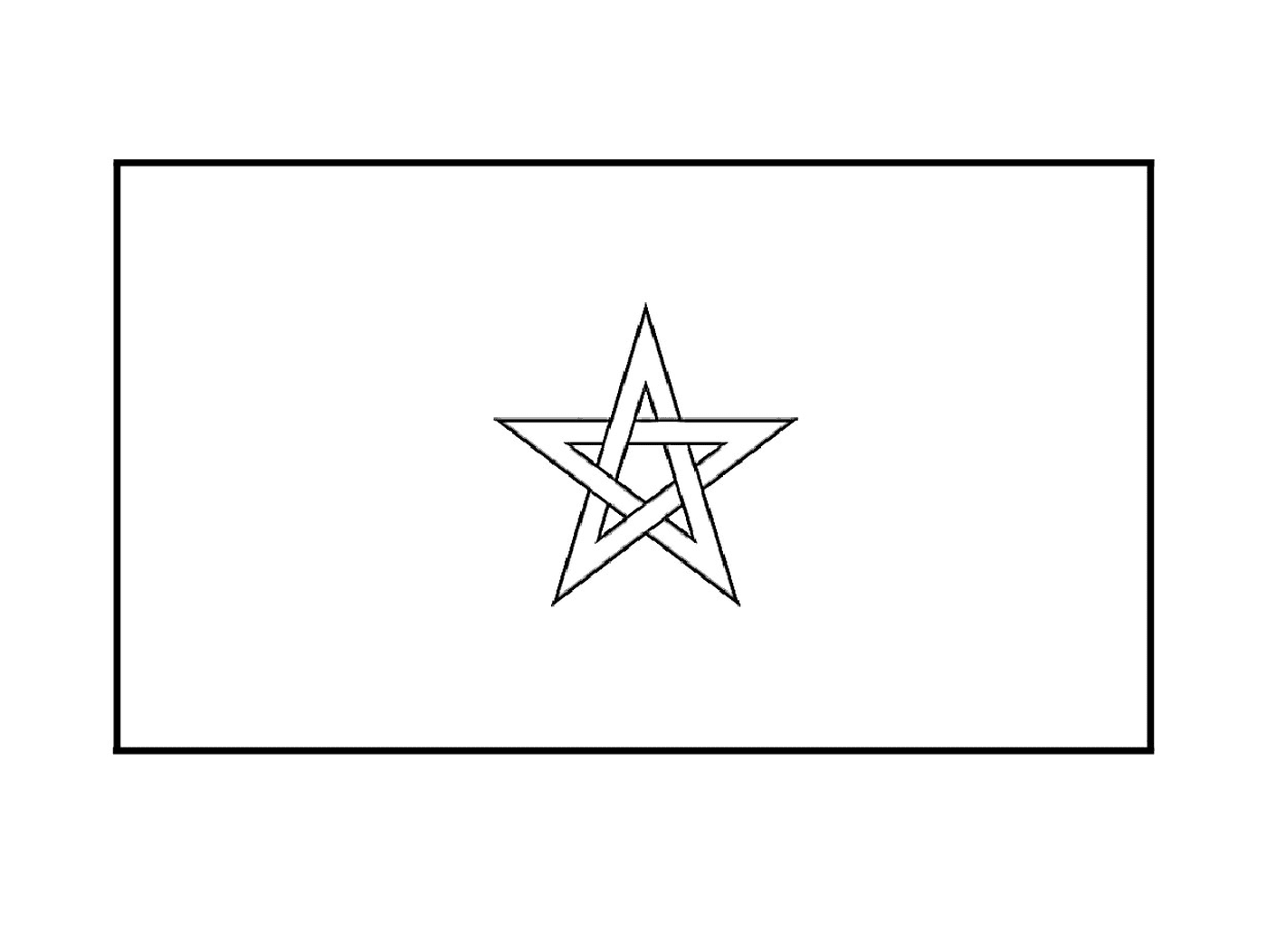  मोरोक्को का झंडा 