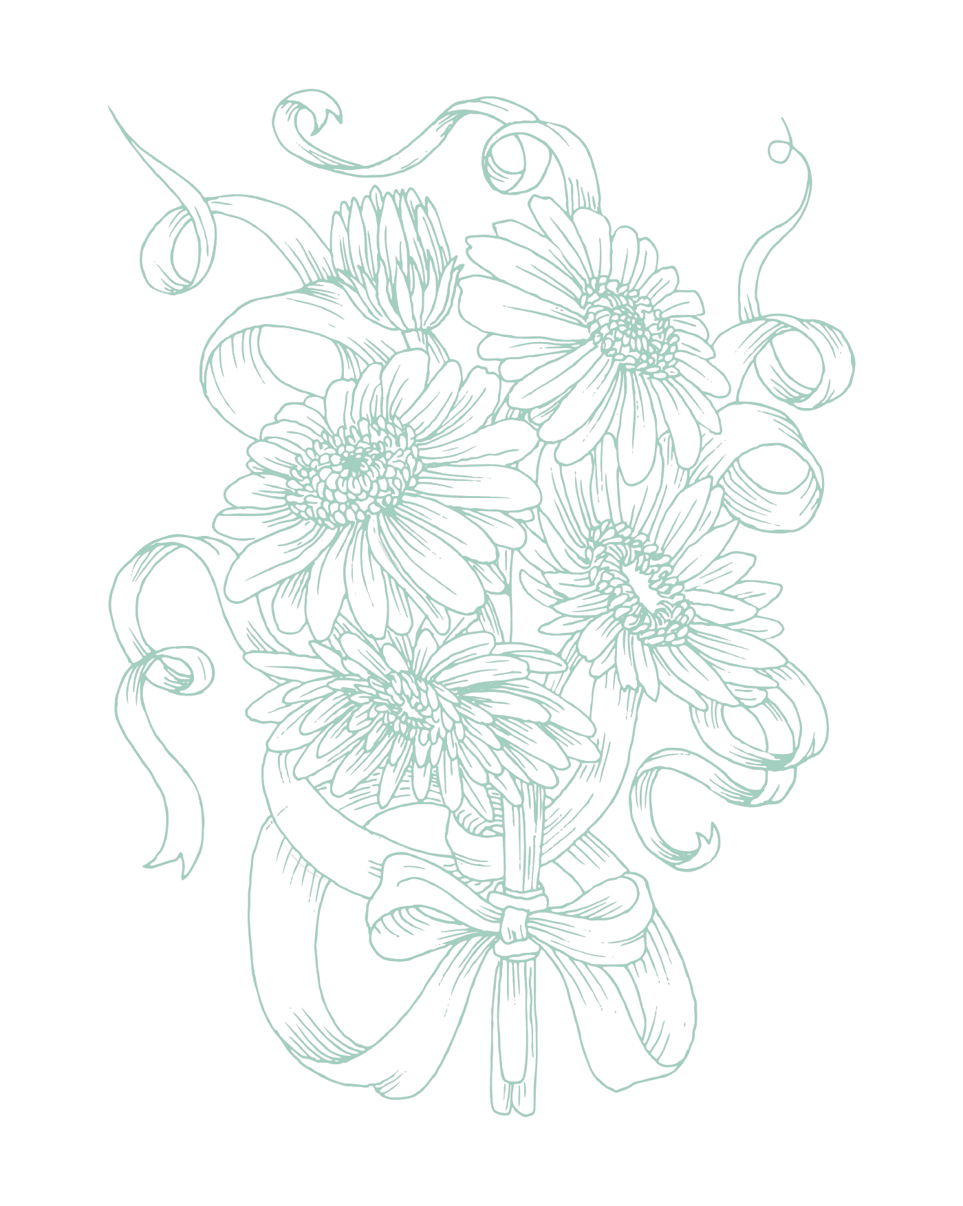  Um buquê complexo e realista de flores em um vaso 
