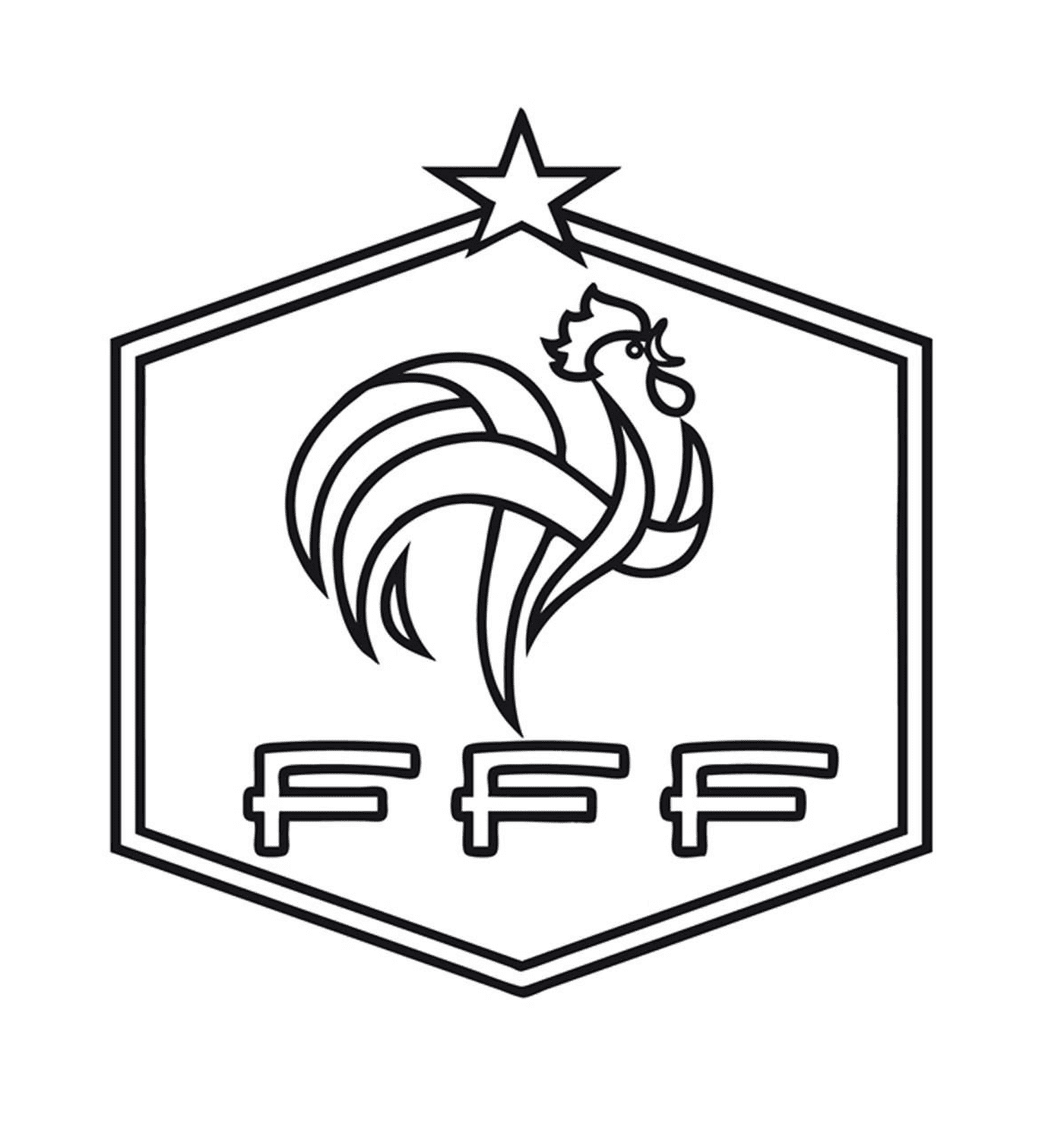  O galo icônico da FFF 