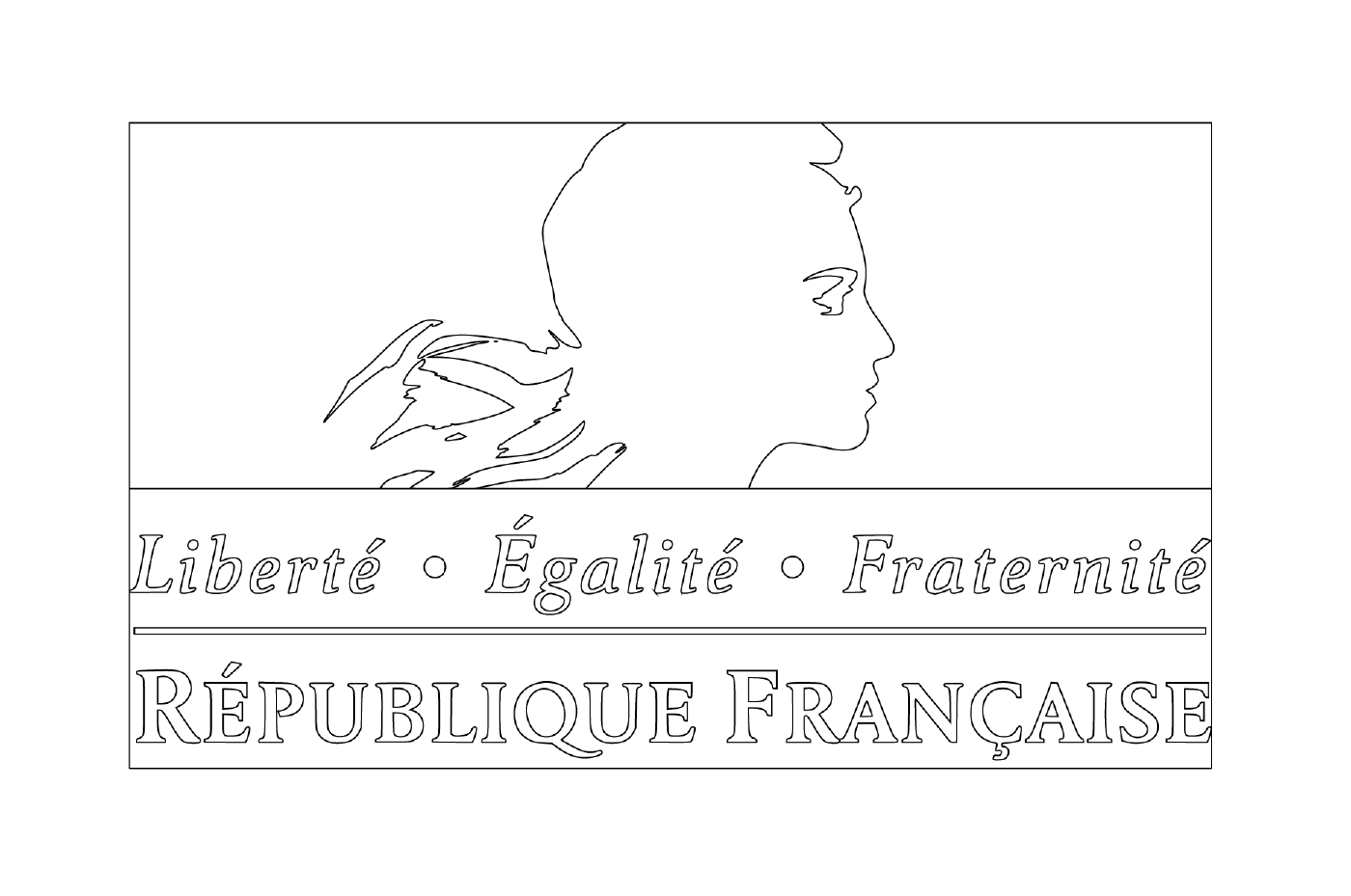  法国政府标志 