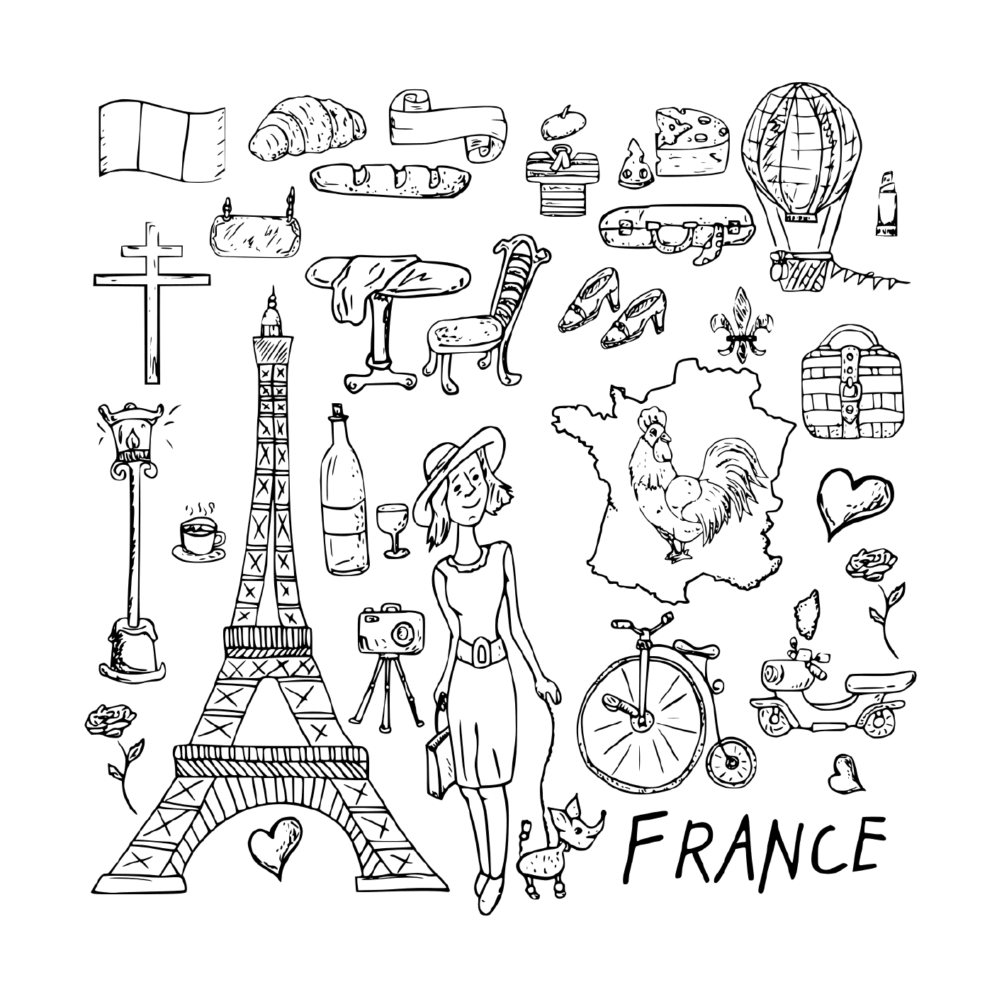  फ्रांस, आदर्श मंज़िल तक यात्रा 