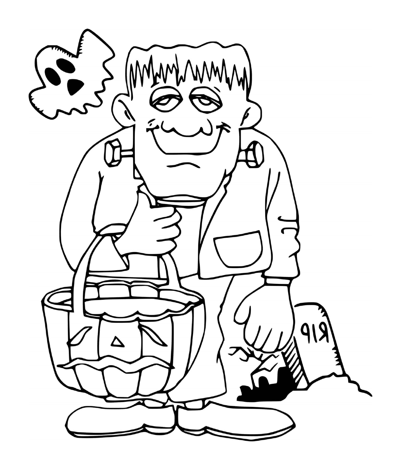  Frankenstein com um fantasma 