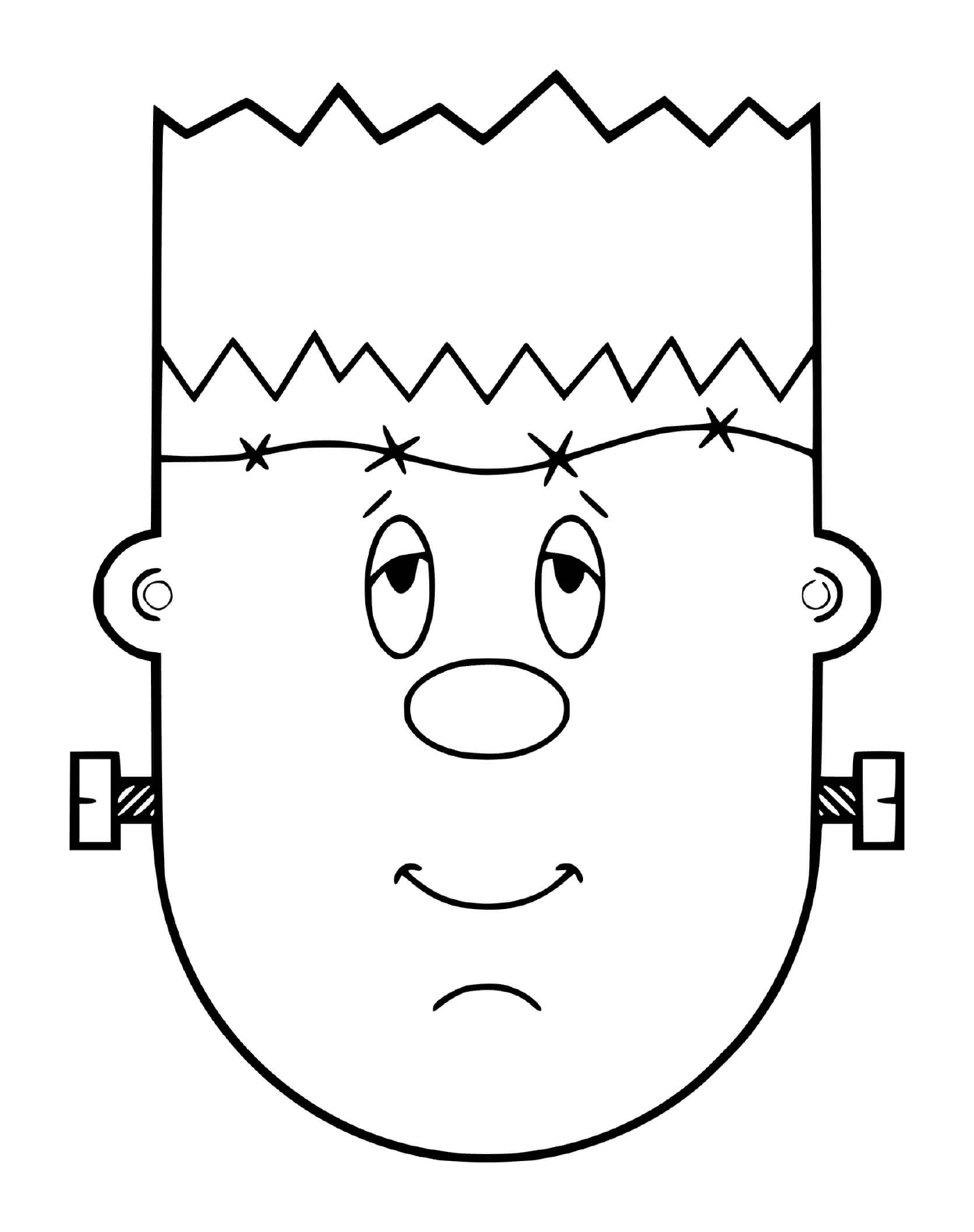 फ्रैंकसन का सरल चेहरा 