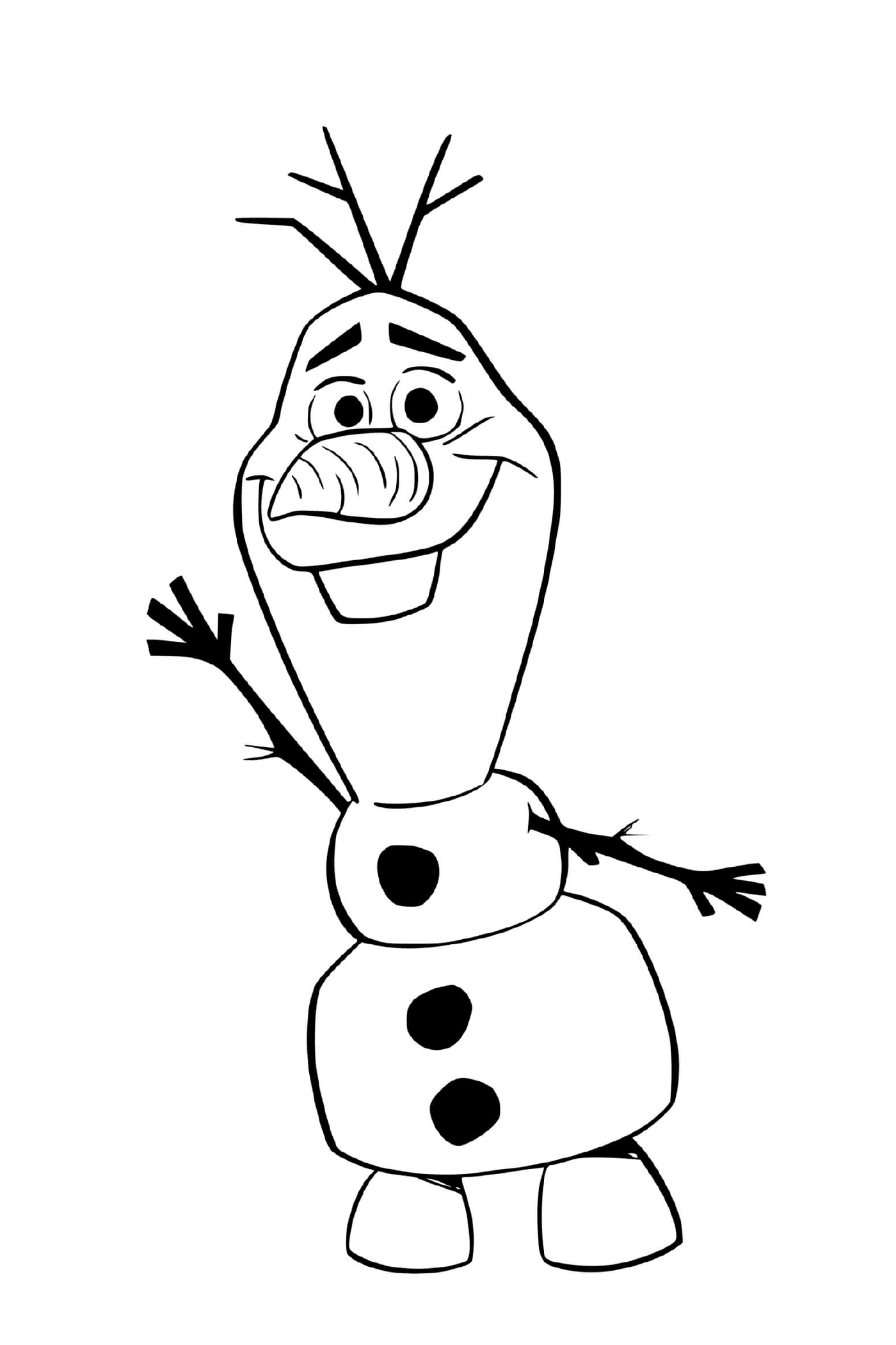  Olaf no reino de Arendelle 
