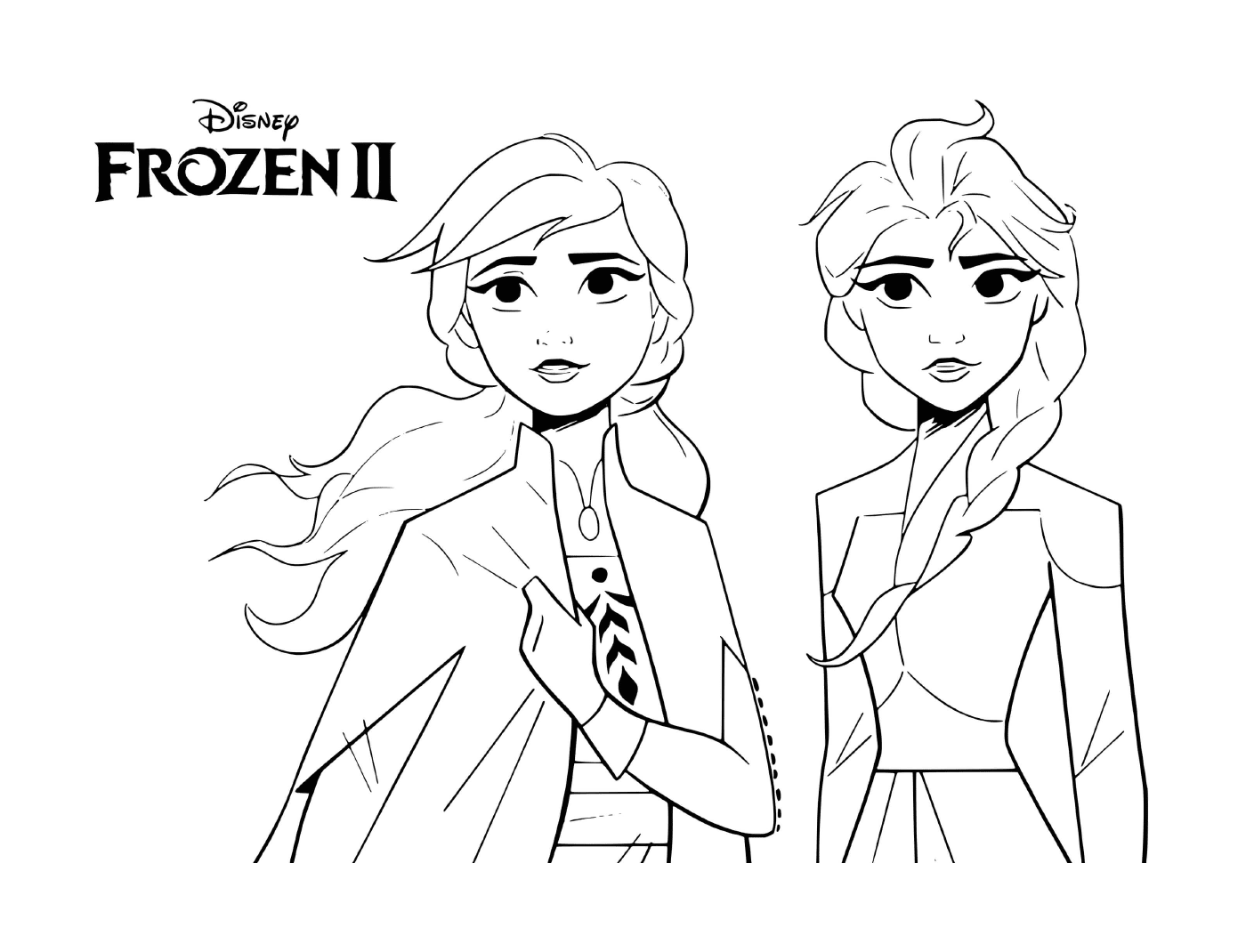  Elsa e Anna juntas 