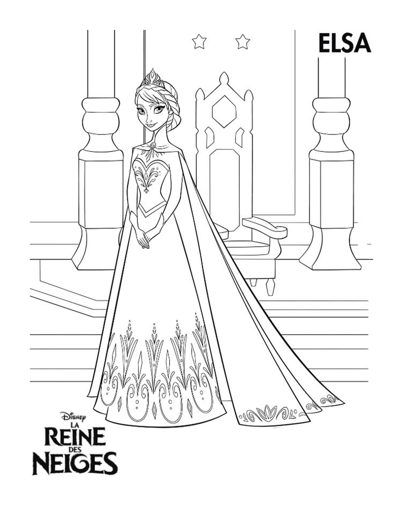  Princesa Elsa, Rainha da Neve 