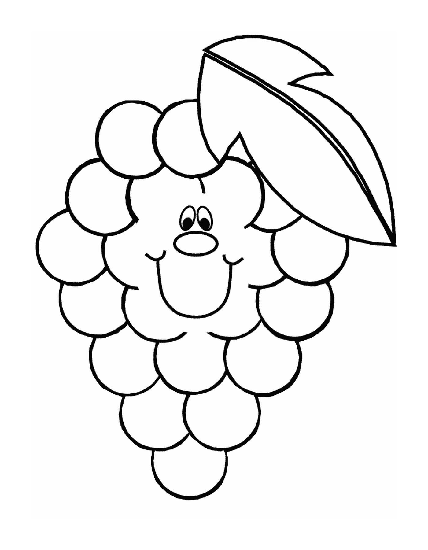  cacho de uvas suculentas 