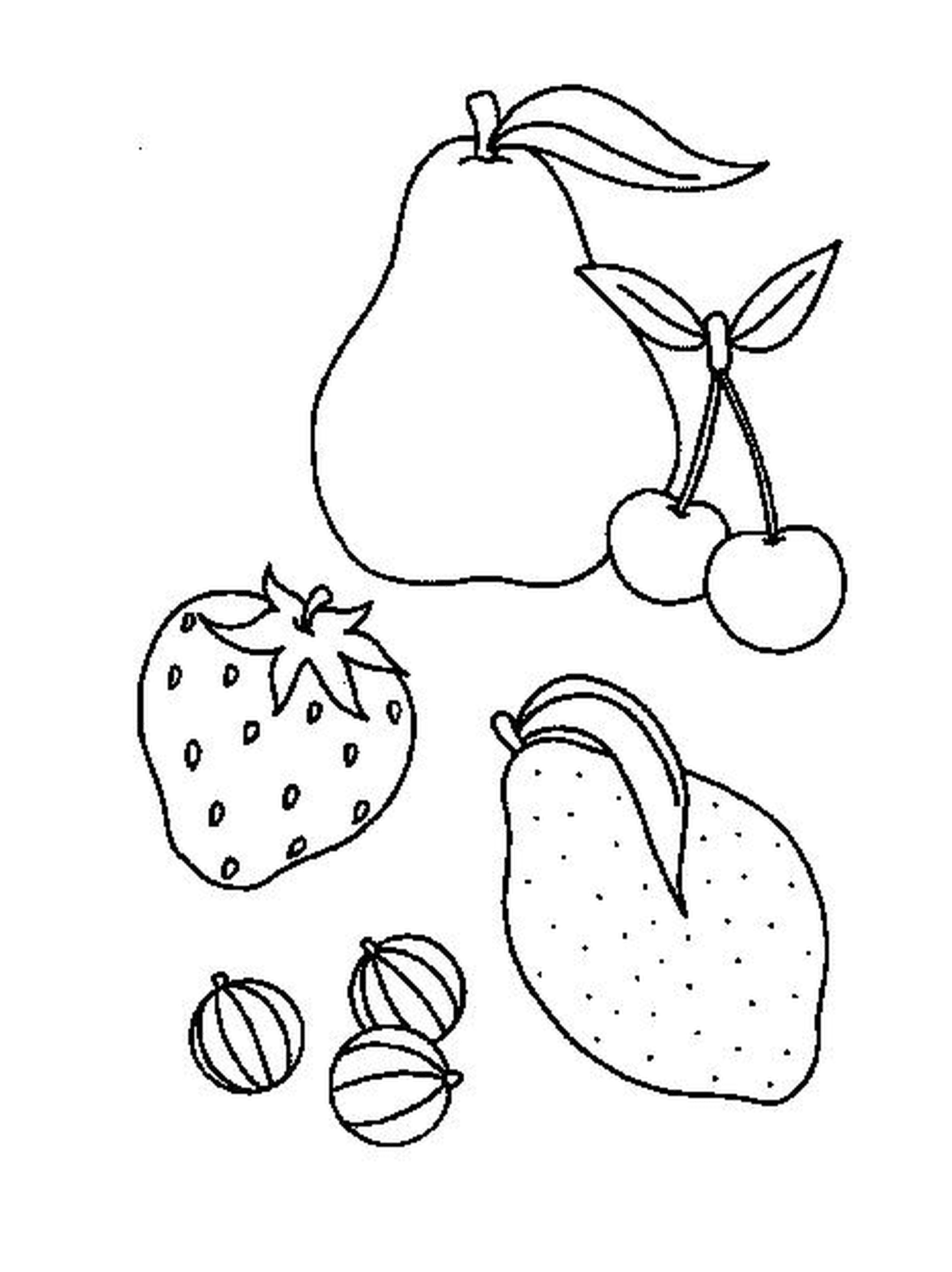  Mistura de Frutas Extraídas 