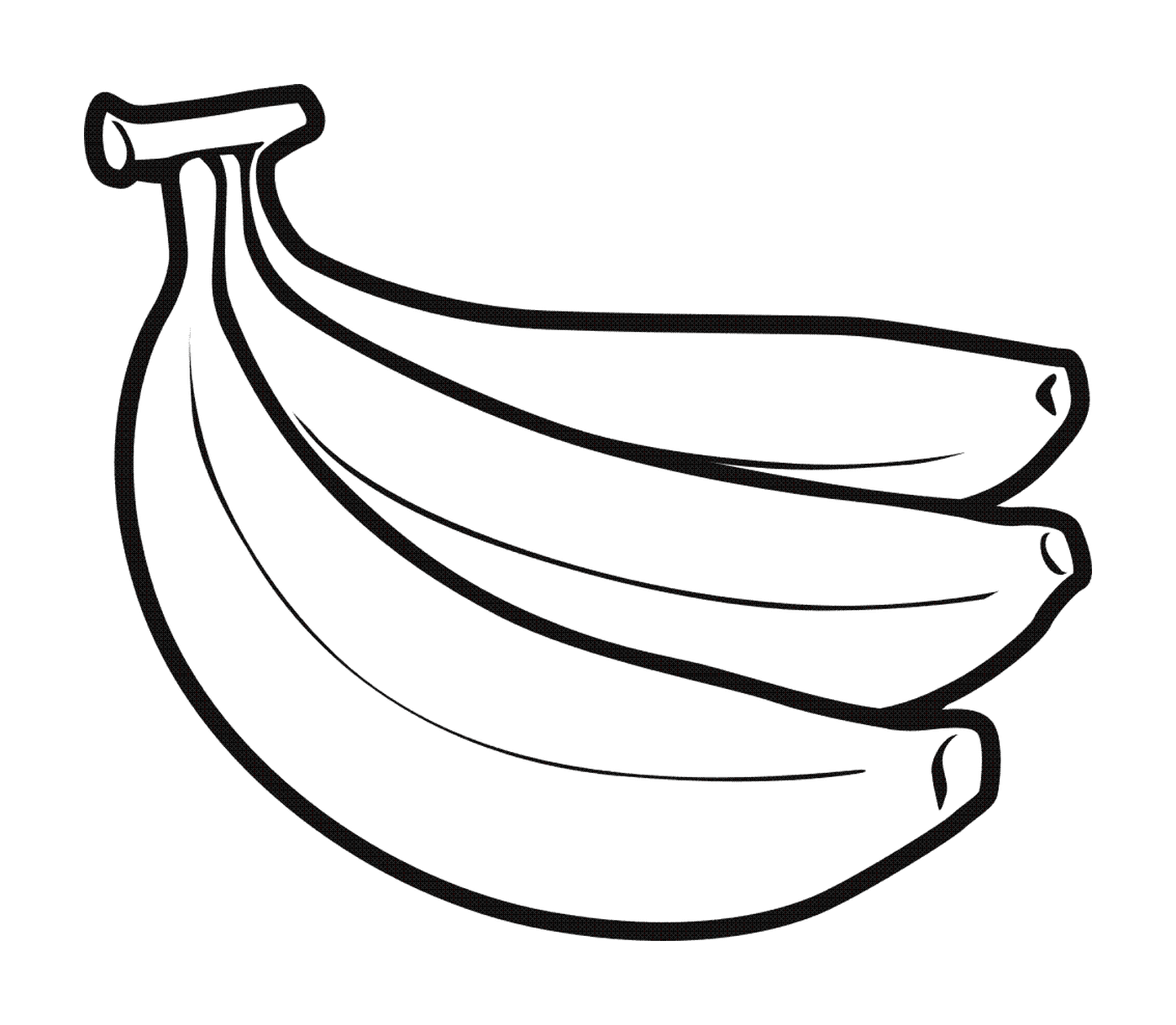  地面上的成熟香蕉 