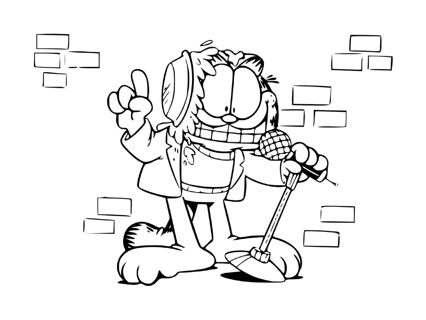  Garfield no Clube de Comédia para Rir 