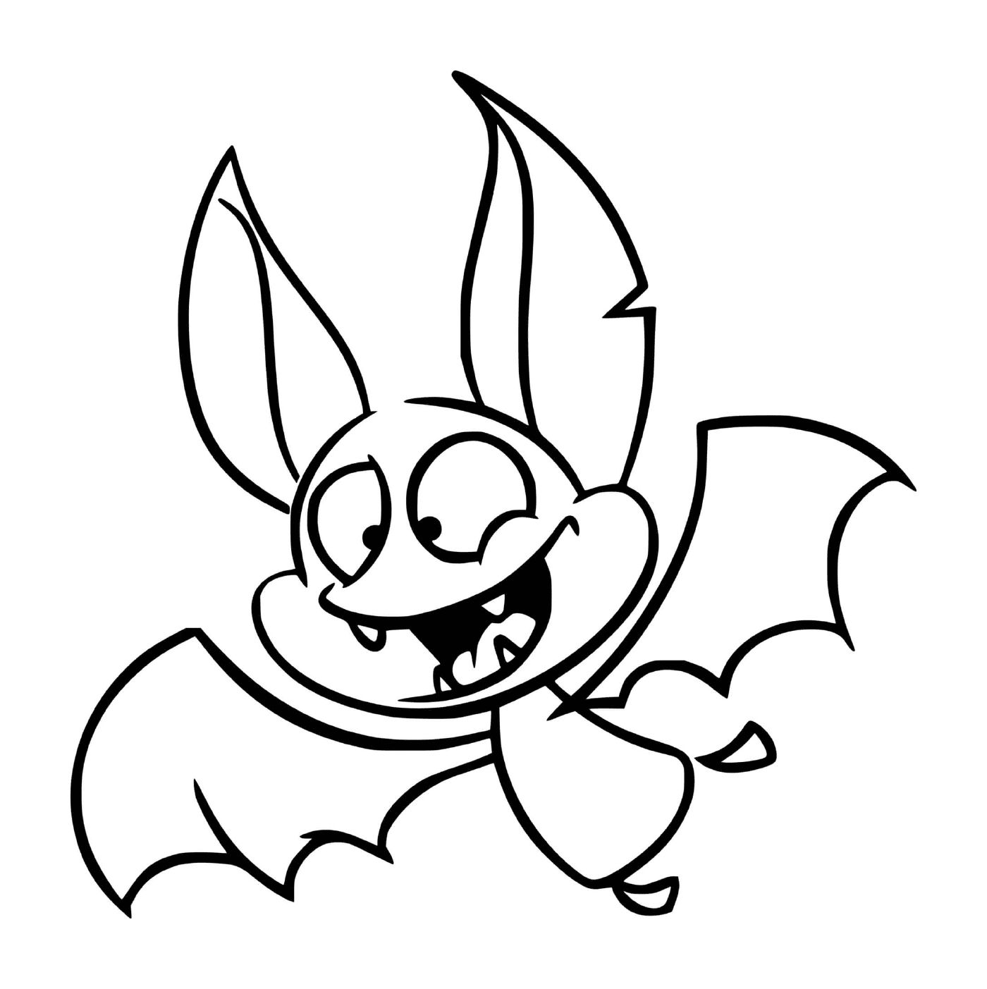  morcego travesso na versão dos desenhos animados 