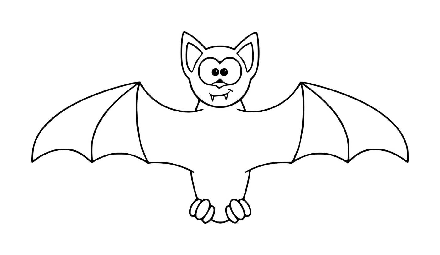  morcego adorável no meio do voo 