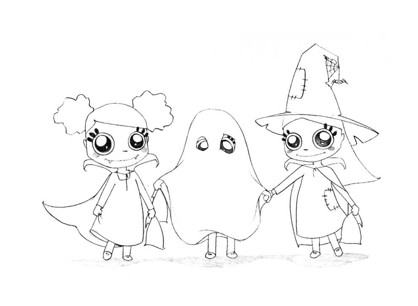  Bruxas e Halloween Fantasma 