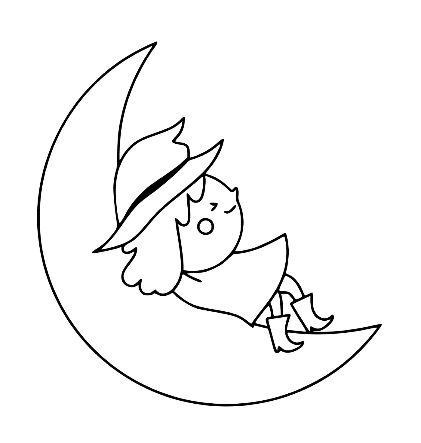  女巫在月月上安息 