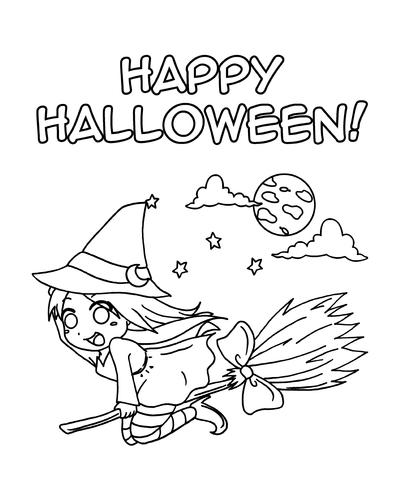  Feliz Halloween Manga Bruxas 