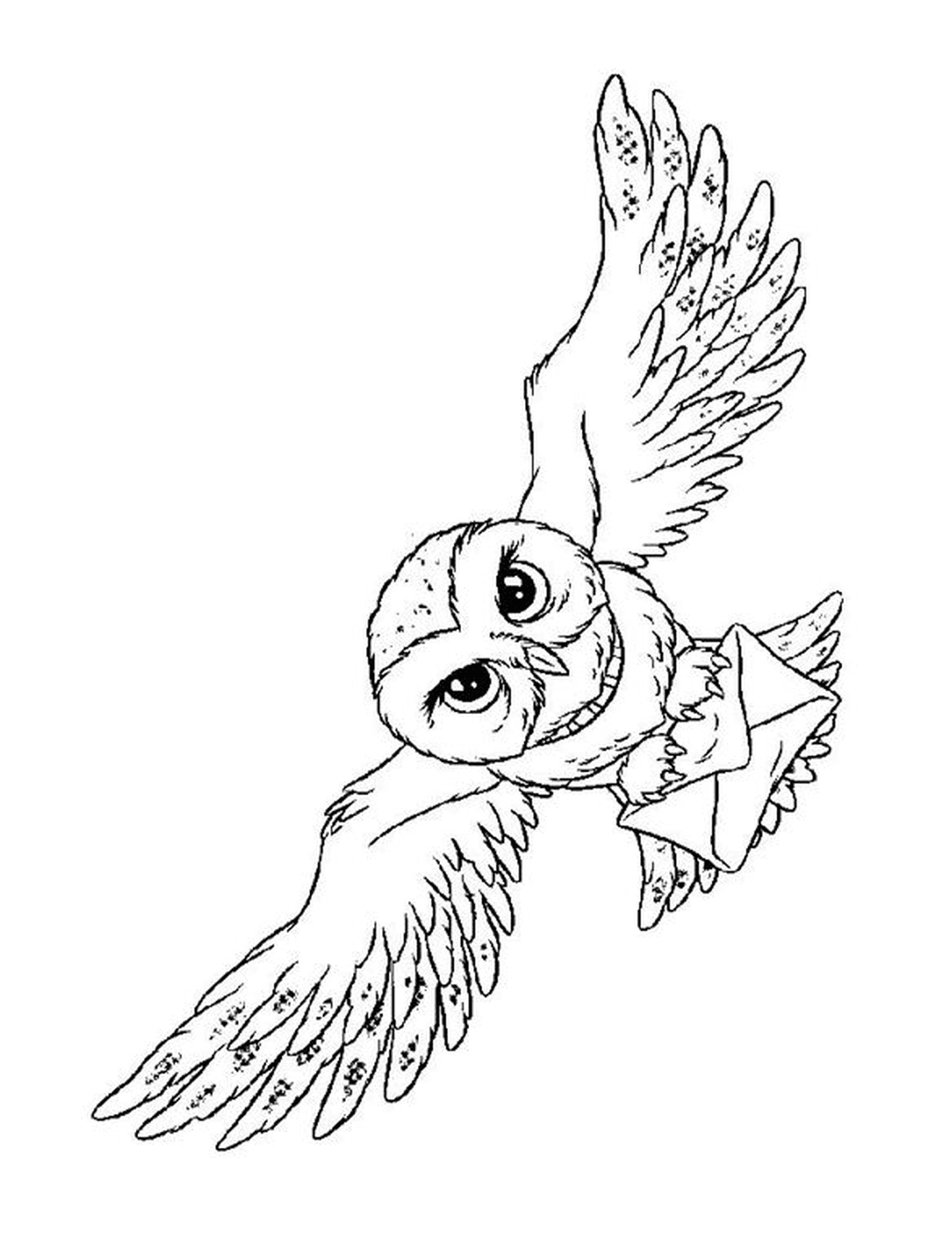  Hedwige em voo 