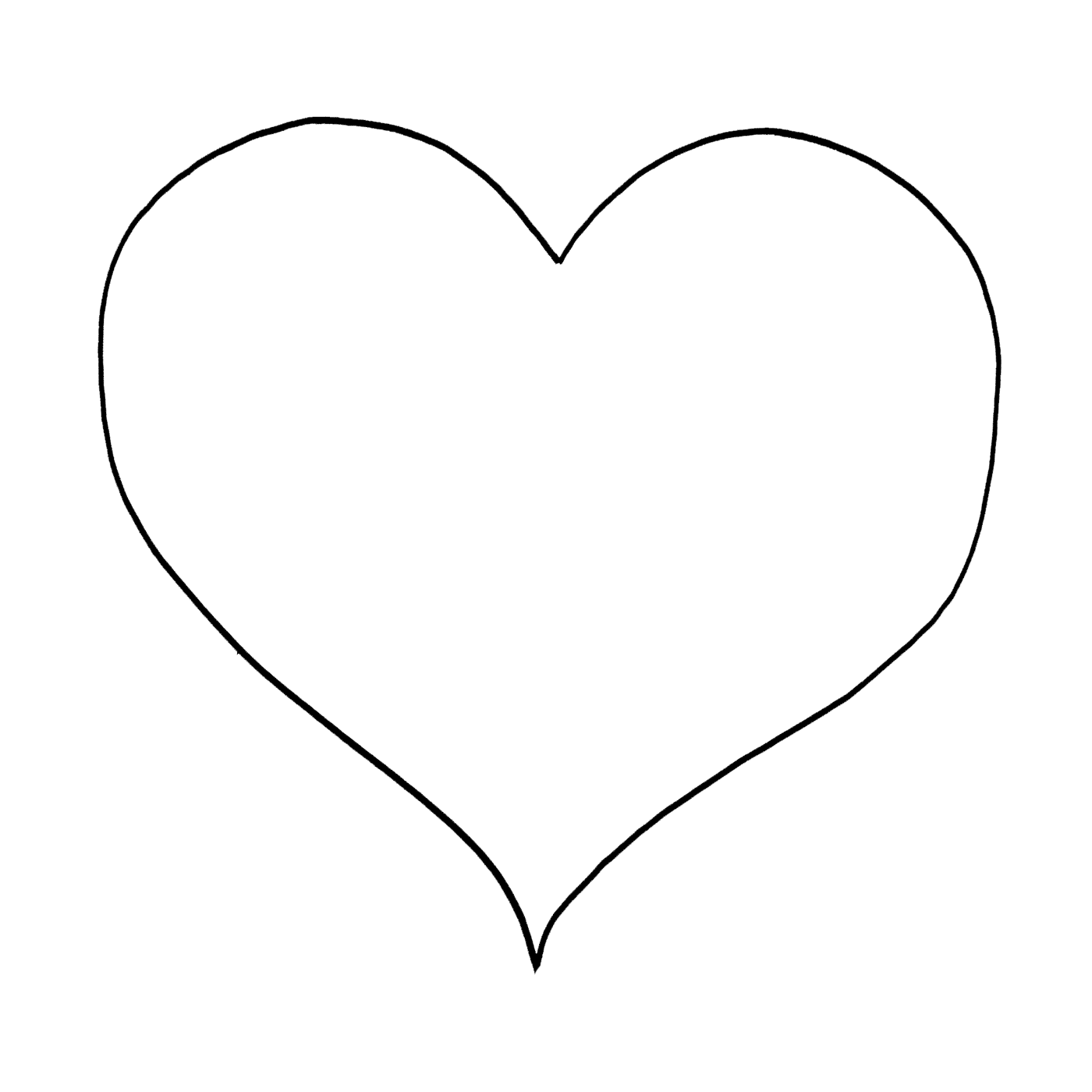  Coração simples e elegante para o Dia dos Namorados 