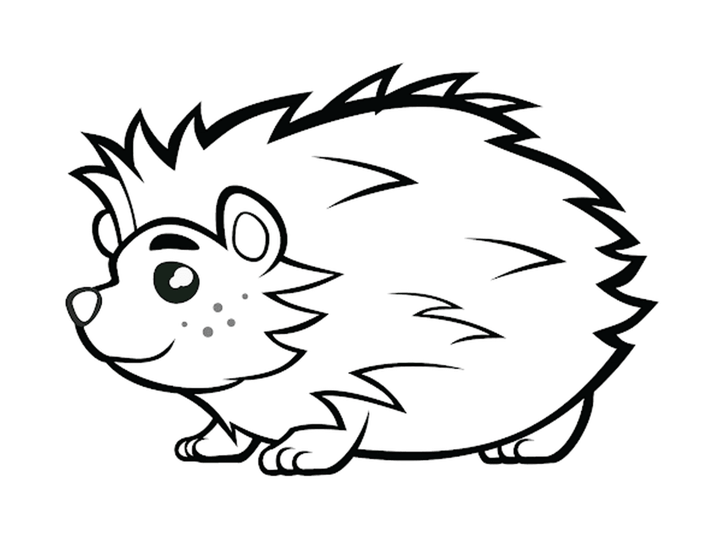  Hedgehog com olhos lindos 
