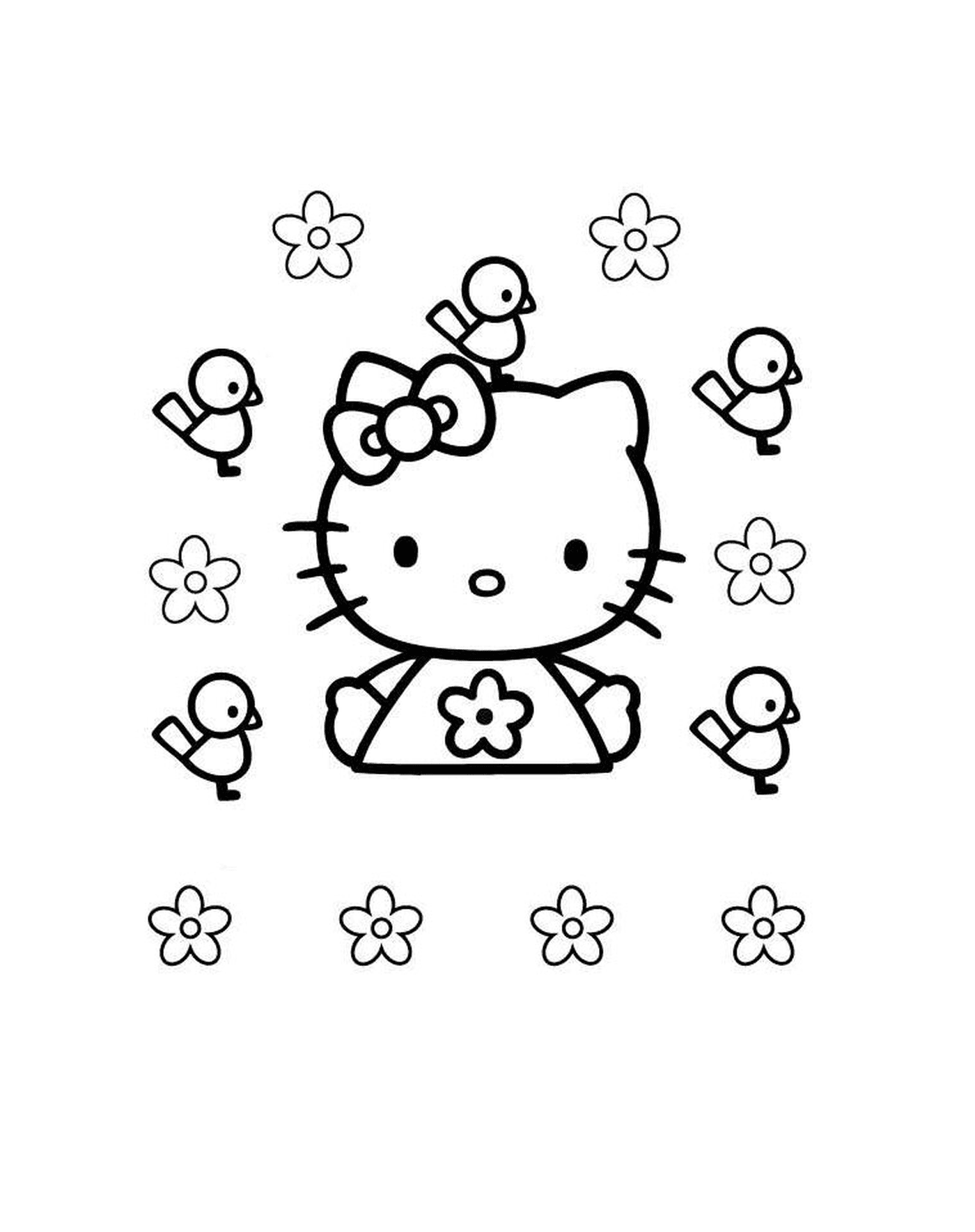  Desenhos de Hello Kitty 