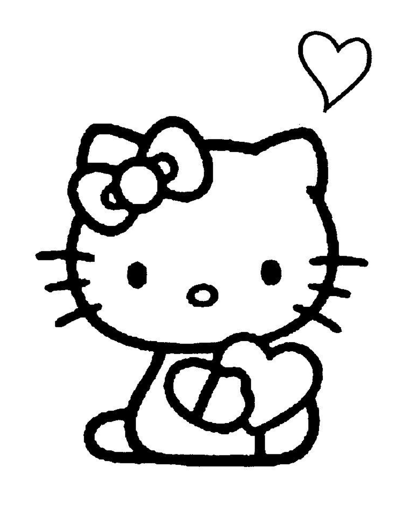  Hello Kitty adorável e encantador 