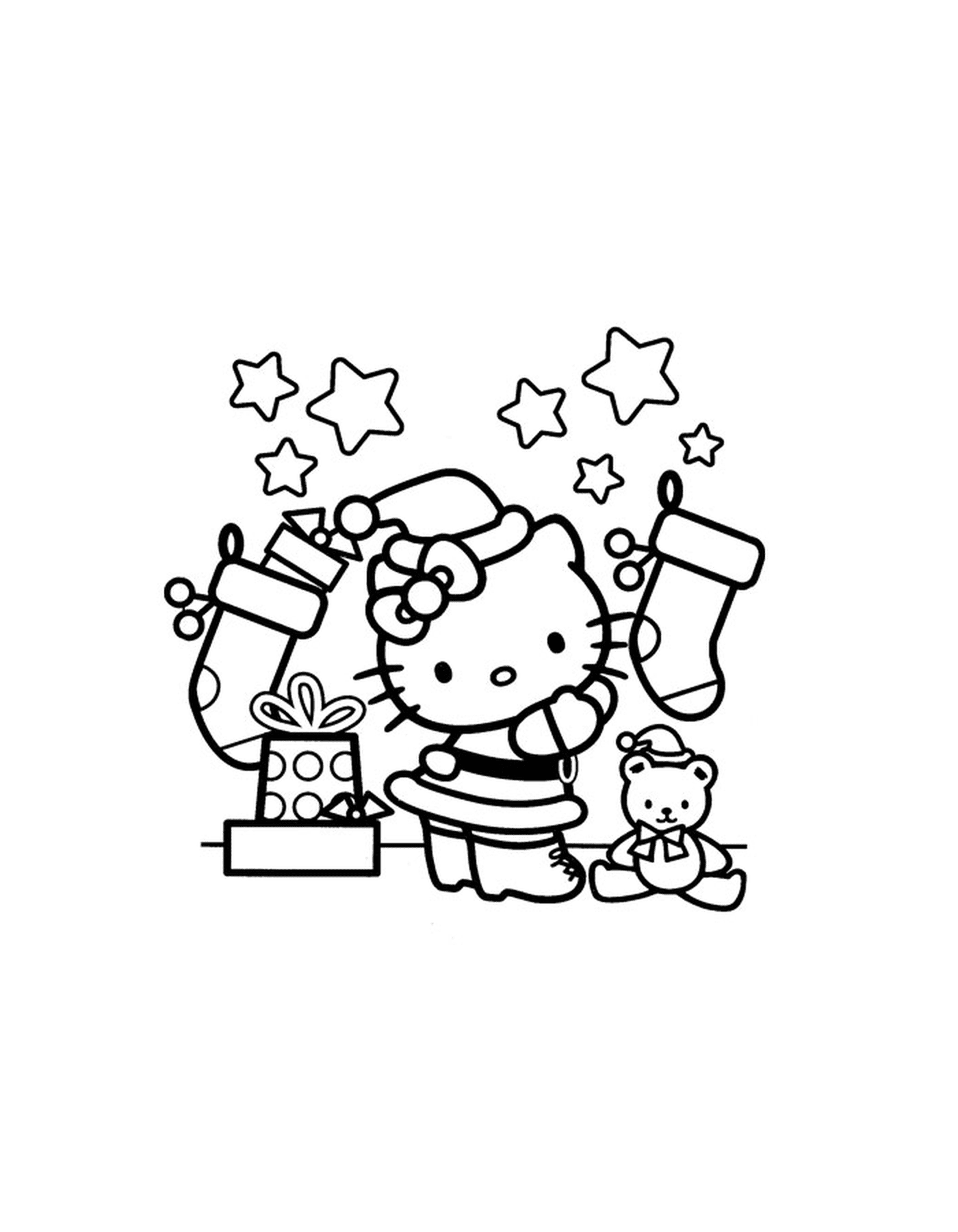  Hello Kitty Natal para crianças 