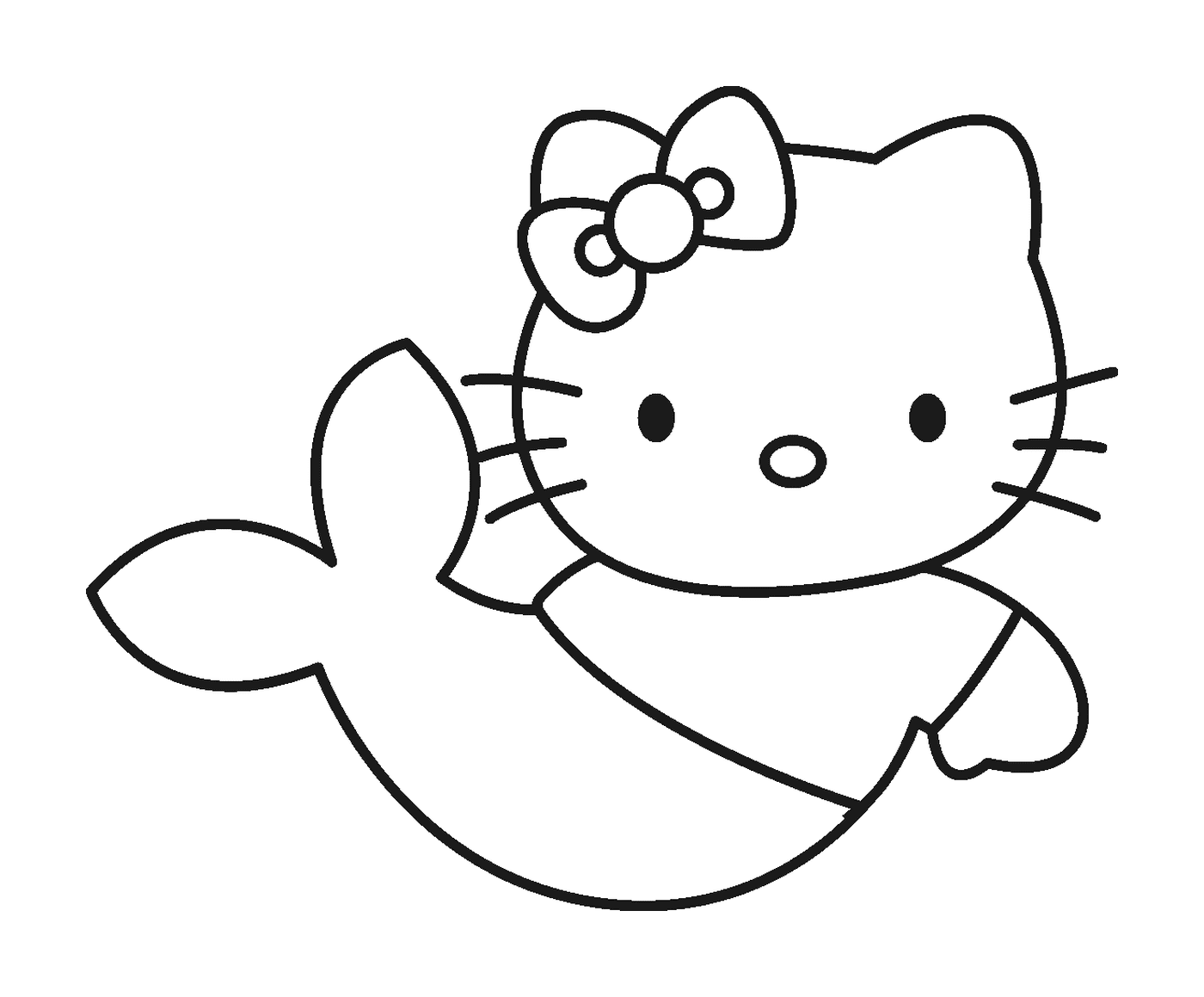  Hello Kitty sirene 